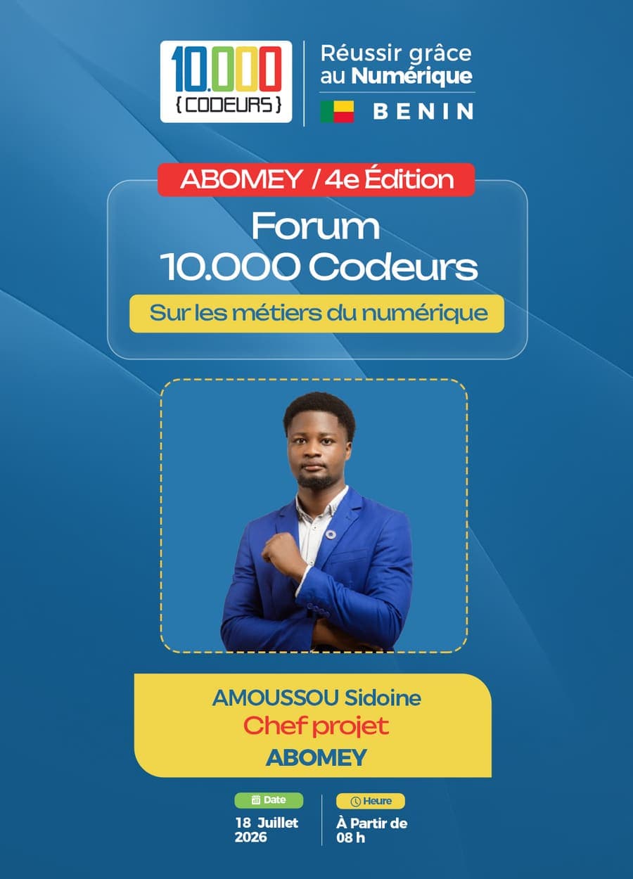 Chef de projet Abomey — Sidoine S. Amoussou