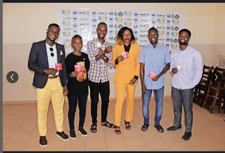 Photo d'équipe forum 10.000 codeurs — Sidoine S. Amoussou